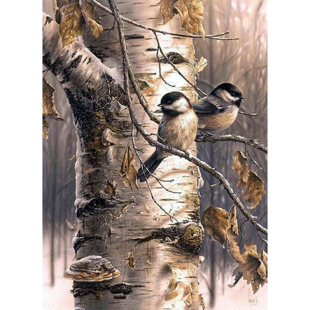

Bird - 11CT Stamped Cross Stitch - 38*50CM, 501 Original