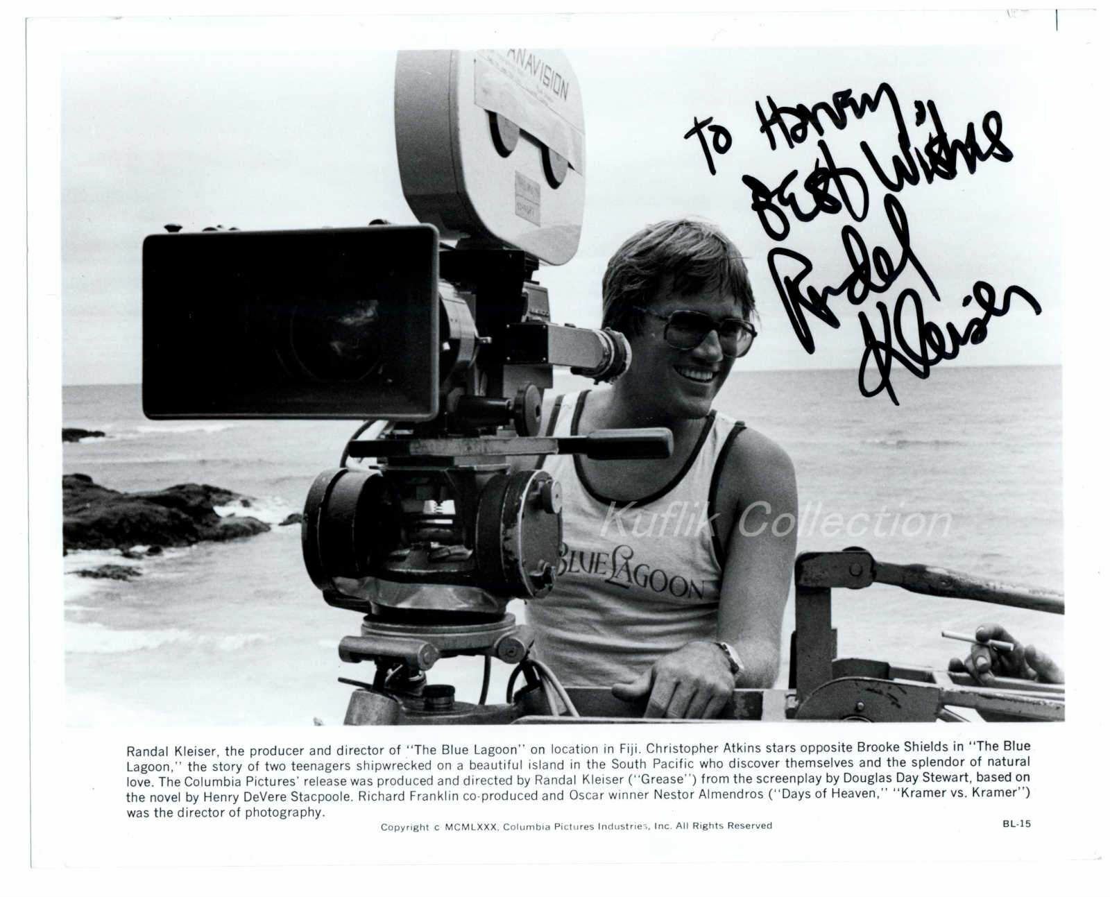 Randal Kleiser - Director Signed Autograph 8x10 Photo Poster painting