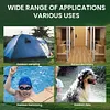 Portable Electric Camping Shower Outdoor Camp Shower Pump for Hiking Travel Bath