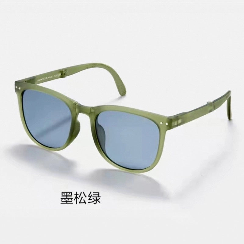 Elegant Basic Minimalist Pc Oval Frame Full Frame Men’s Sunglasses