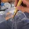 0-14mm Manual Hole Punch Heavy-Duty Multifunctional Hole Reamer Lightweight Car Shell Drilling Hole Opener for Woodworking Model Making DIY Crafts