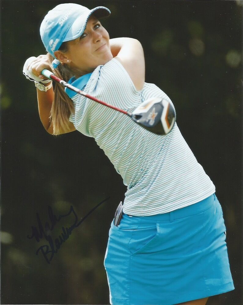 LPGA Mallory Blackwelder Autographed Signed 8x10 Photo Poster painting COA AA