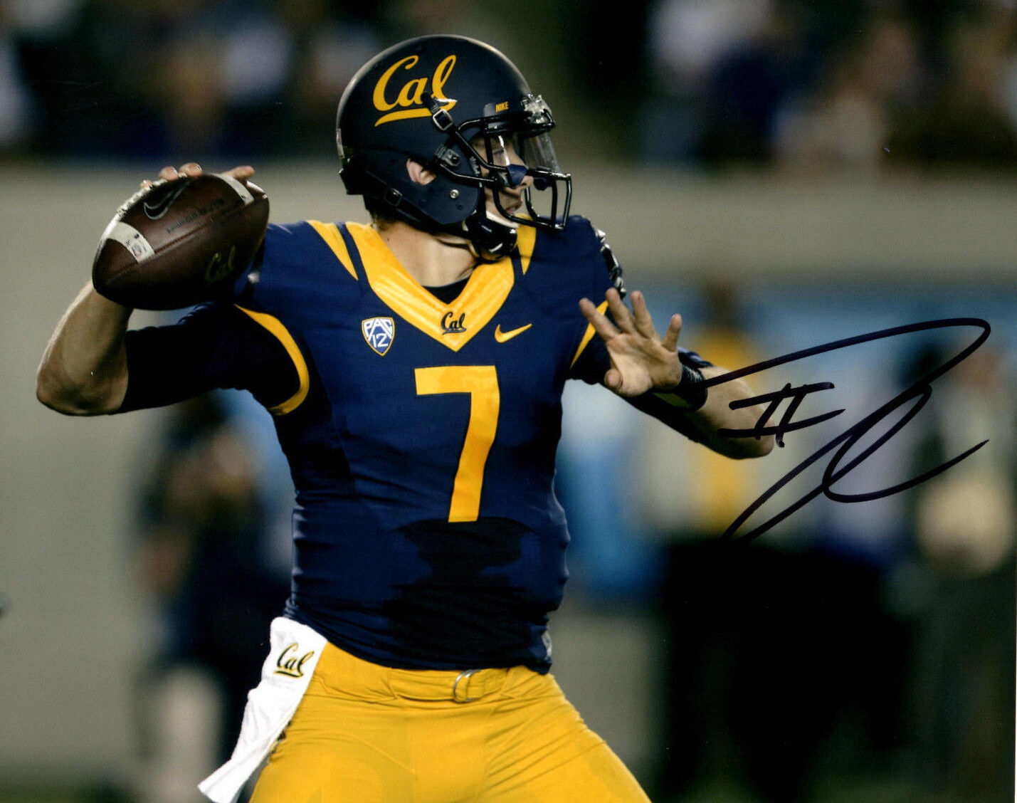 Davis Webb California Golden Bears Cal signed autographed 8x10 football Photo Poster painting c