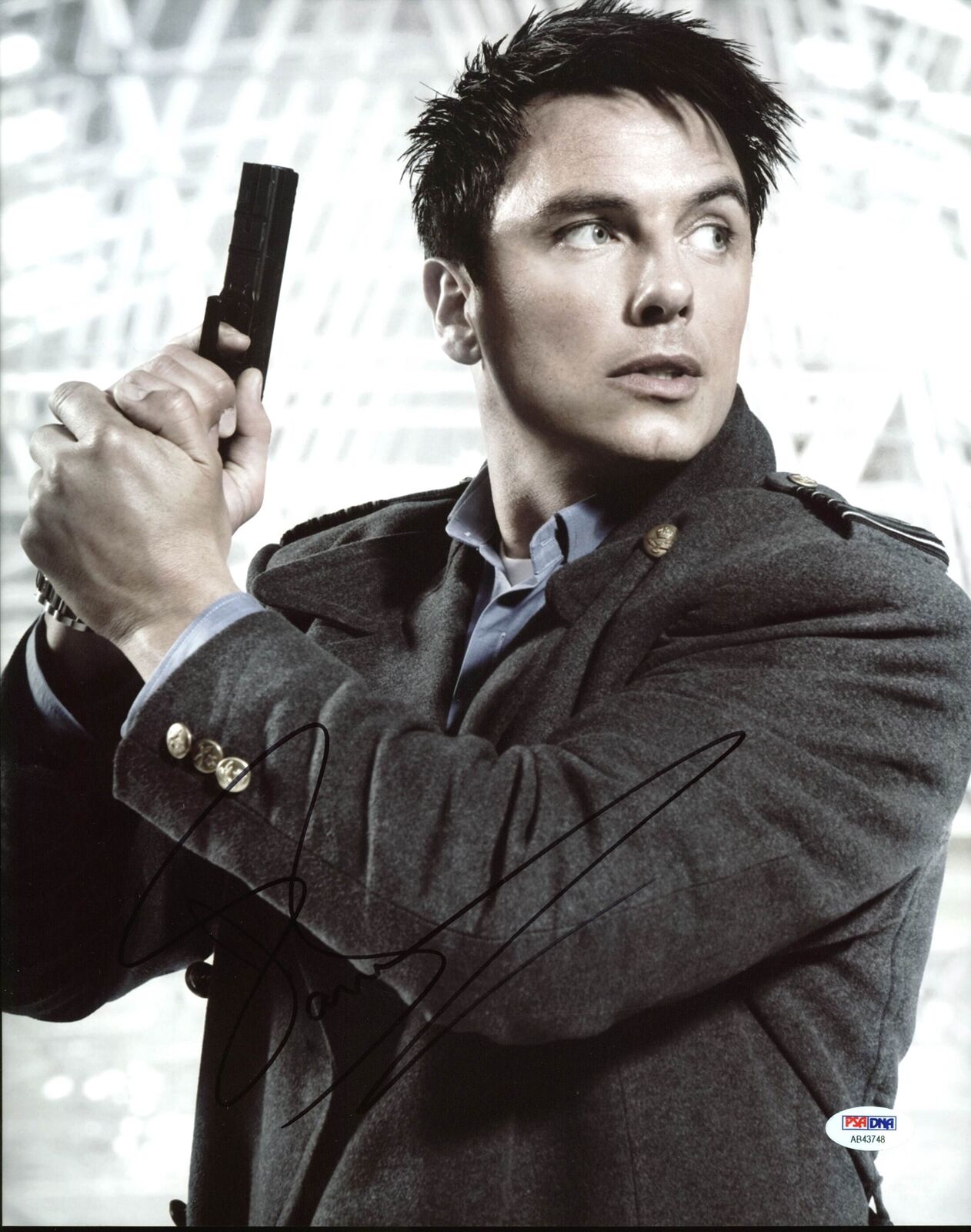 John Barrowman Torchwood Authentic Signed 11X14 Photo Poster painting PSA/DNA #AB43748