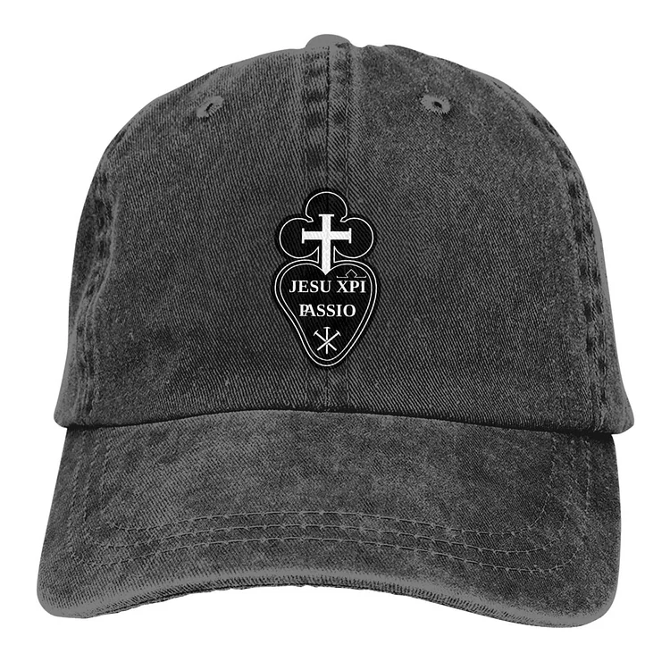 Summer Cap Sun Visor XPI Passio The Passionist Emblem The Passion Christ Hip Hop Caps Jesus God Cross Cowboy Hat Peaked Hats