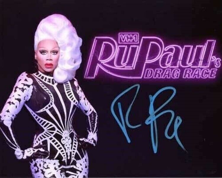 RuPaul Autographed Signed 8x10 Photo Poster painting ( RuPaul's Drag Race ) REPRINT ,