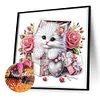 Cat - Crystal Rhinestone Diamond Painting