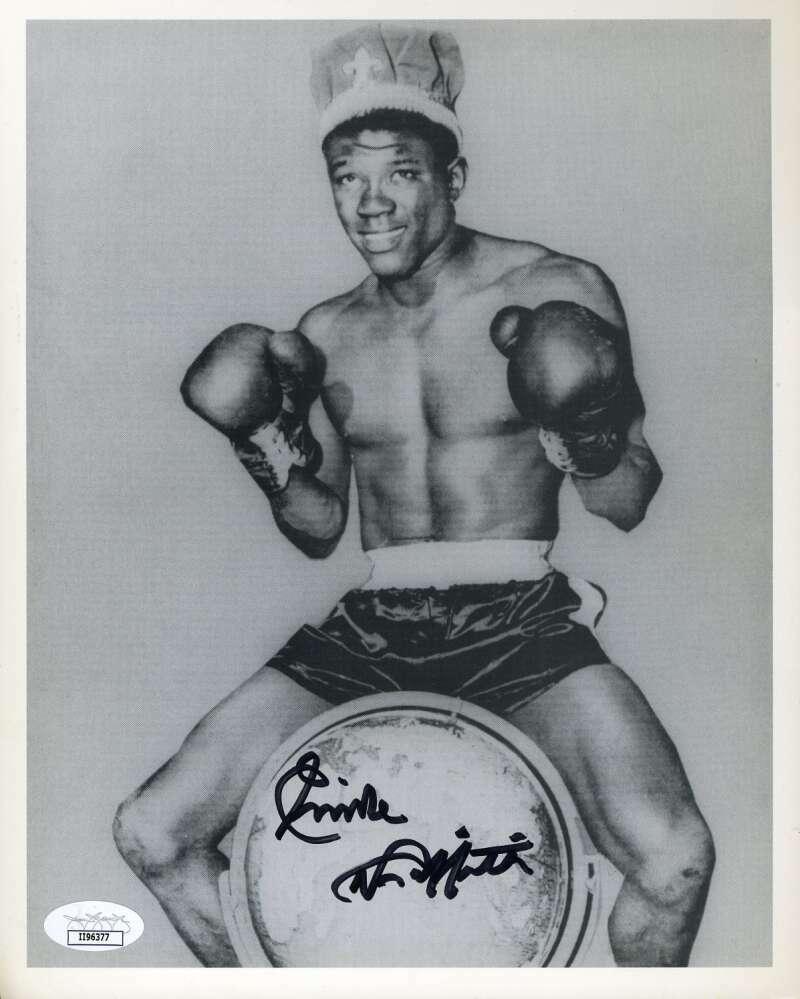 Emile Griffith JSA Coa Autograph 8x10 Photo Poster painting Signed