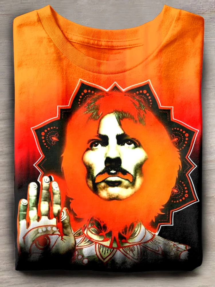 Teecade Teecade George Harrison All Things Mustpass T-shirt