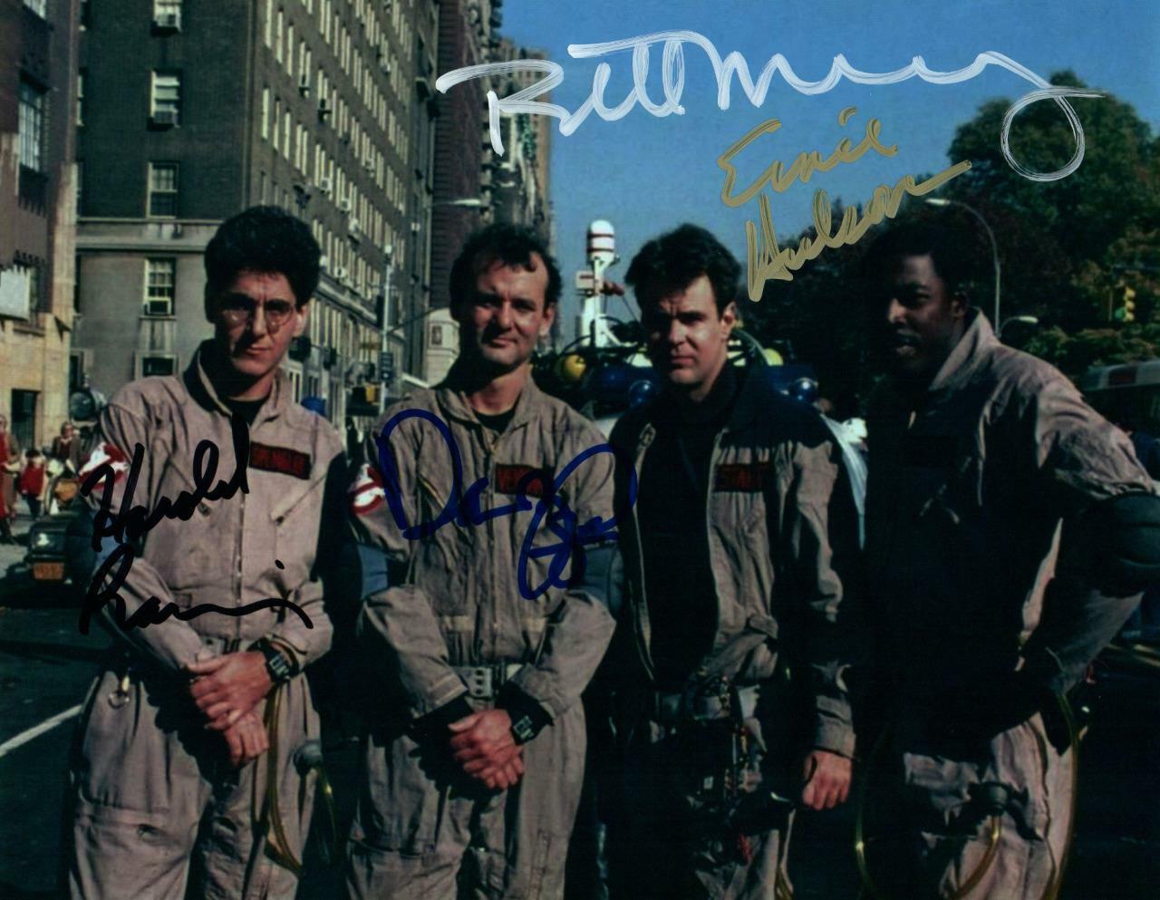 Ernie Hudson Ramis Bill Murray Aykroyd autographed 8x10 signed Photo Poster painting Pic and COA