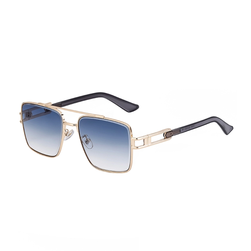 Retro Classic Style Geometric Pc Square Full Frame Men’s Sunglasses