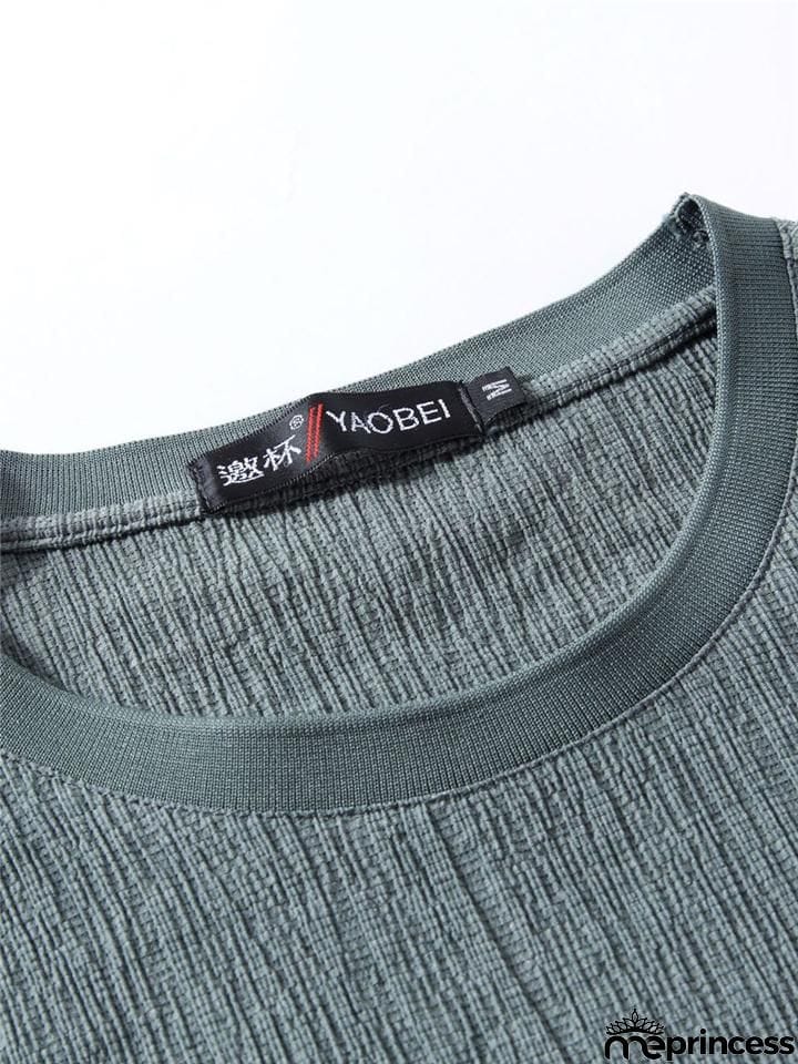 Oversize Comfy Two-Piece Outfit Solid Color T-Shirts + Drawstring Shorts