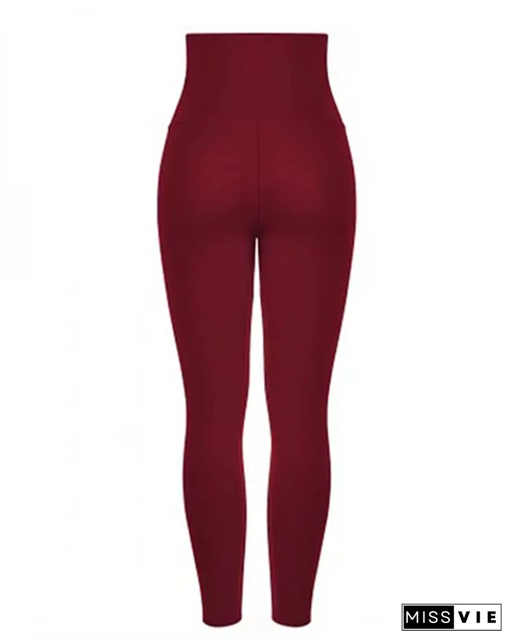 Seamless Waist Cicher Shapewear Sports Leggings