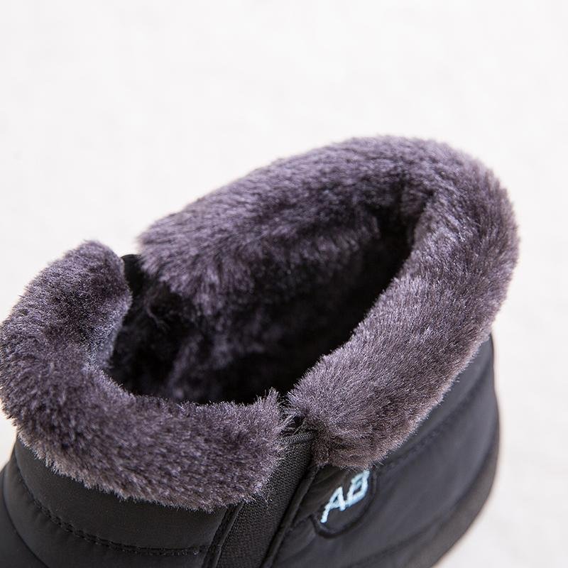 arctic fur trim junior waterproof snow boots