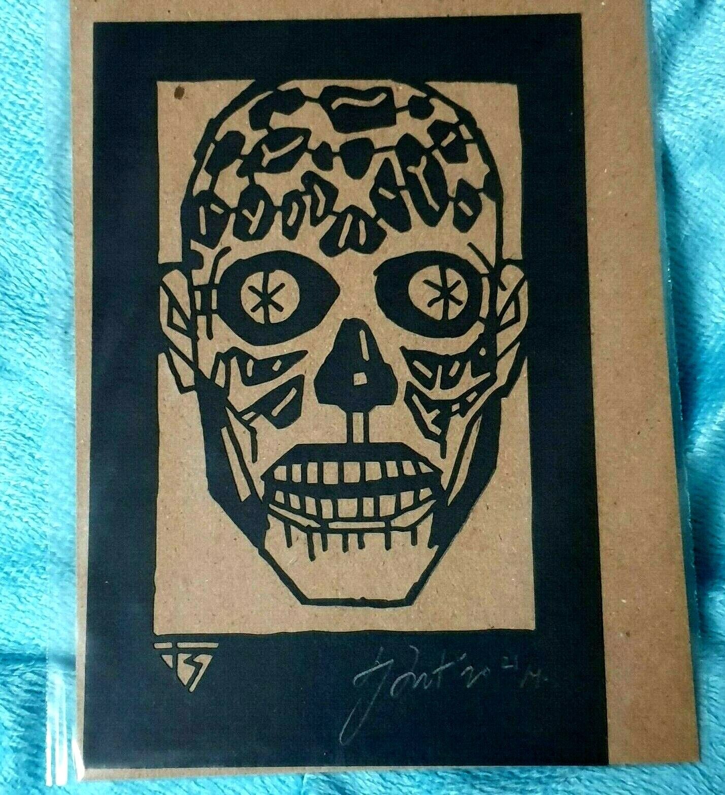 TYLER STOUT - OBEY Laser Cut Kolcut Radiation Burn They Live John Carpenter