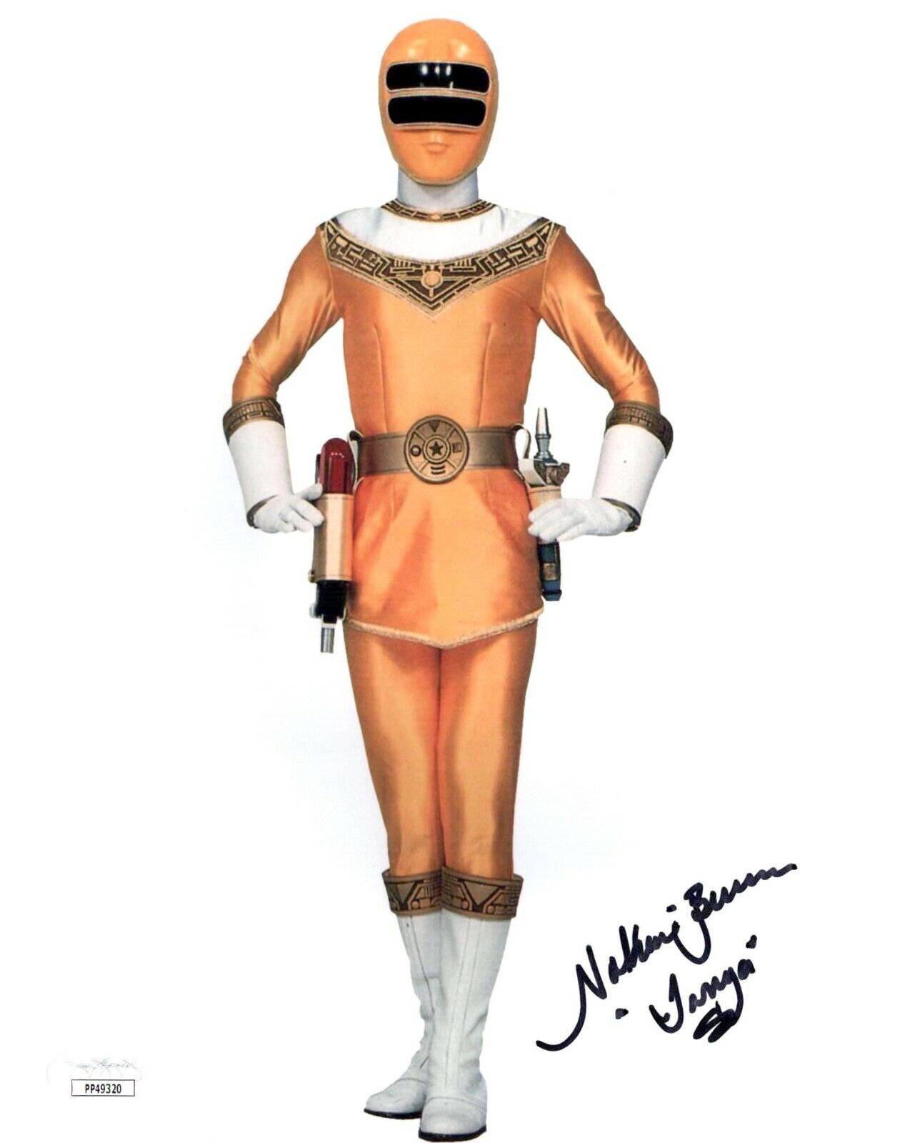 NAKIA BURRISE Signed POWER RANGERS 8x10 Photo Poster painting with JSA COA