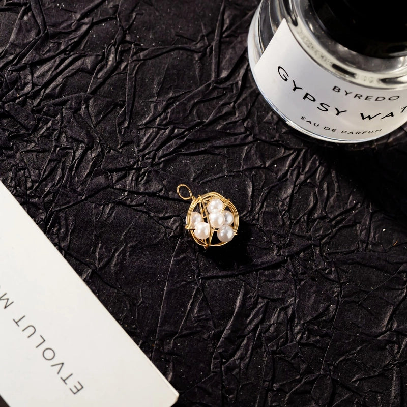 10 PCS/Package Copper Geometric Pendant Jewelry Accessories