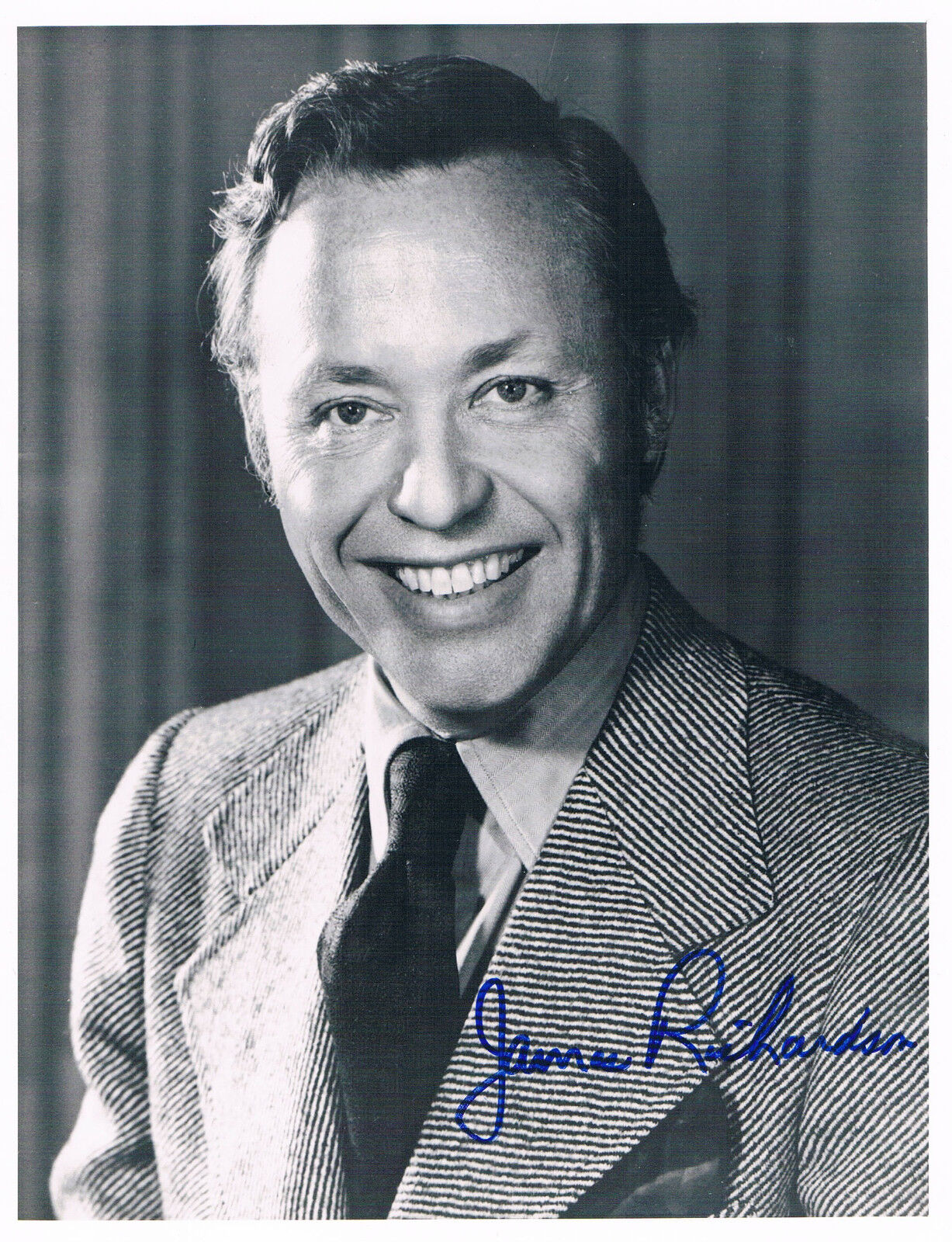 Canada James Armstrong Richardson 1922-2004 genuine autograph 6x8