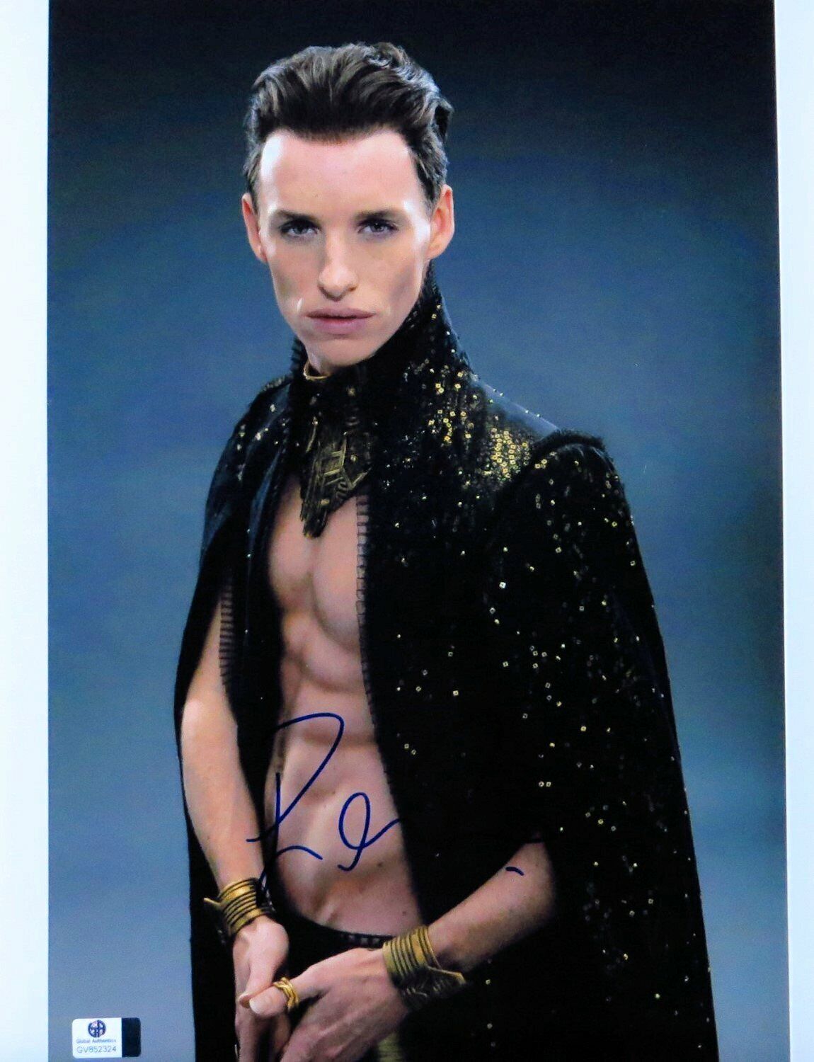 Eddie Redmayne Signed Autographed 11X14 Photo Poster painting Sexy Gorgeous Abs GV852324