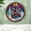 (US Local)Diamond Painting Clock Acrylic Sticky Mosaic Clock for Home Decor Kit