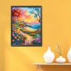 Flowers Landscape-11CT Stamped Cross Stitch 40*55cm/15.75*21.65in tapestrymarket