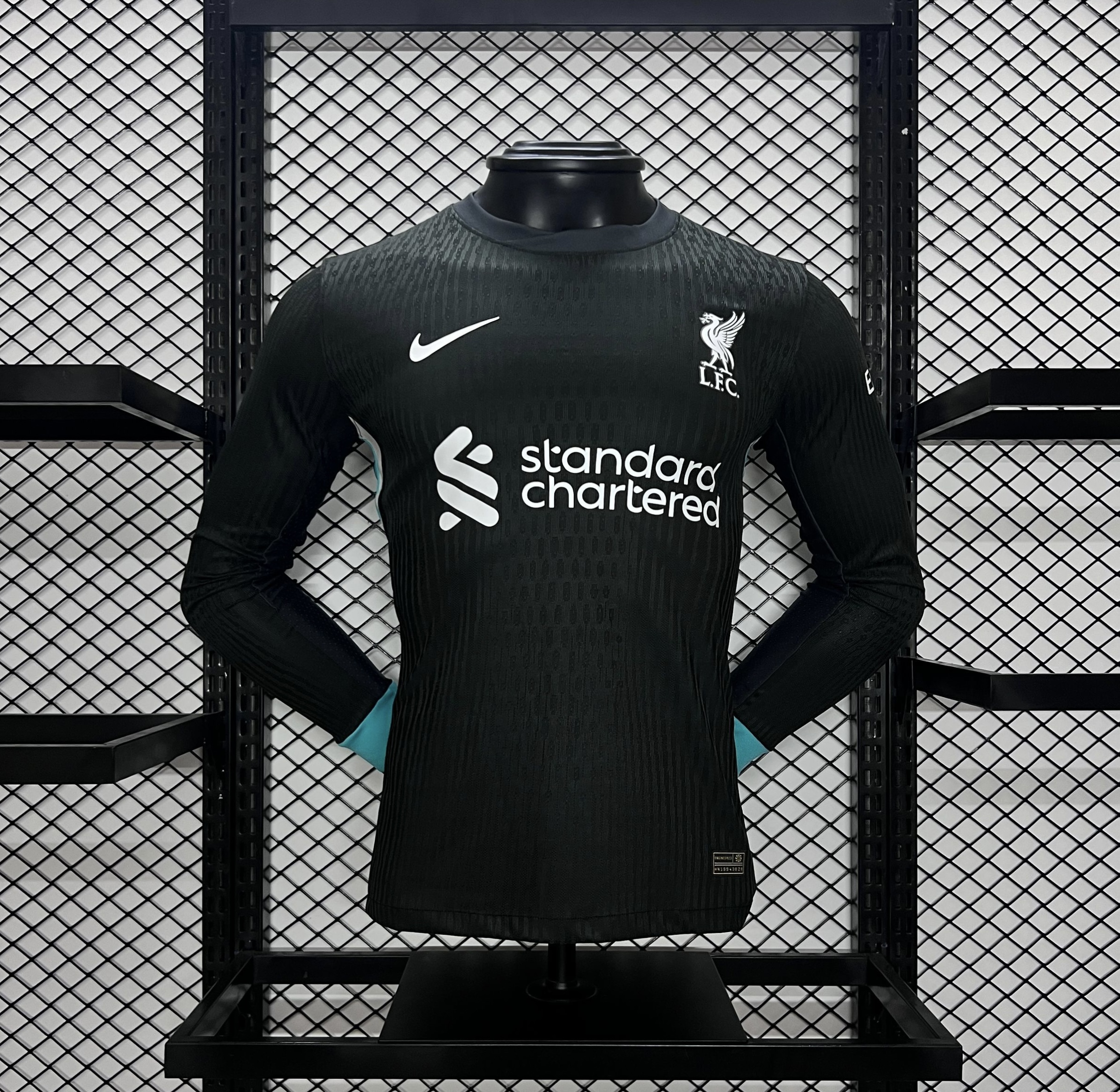Liver.pool 24-25 Away Long Sleeve Jersey - Player Version