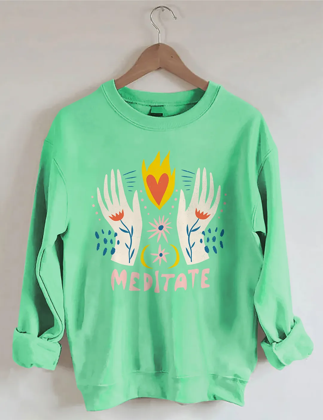 Boho Meditate Sweatshirt