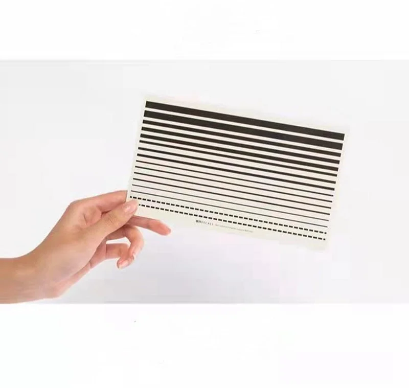 2022 Linear Ray Temporary Tattoo Stickers Arm Neck Simple Fashion Black Line Waterproof Art Fake Tattoos Ankle Tattoos Men Women