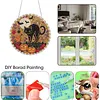 Black Cat DIY Diamond Painting Hanging Ornament 20cm for Adults