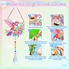 2pcs Flower Bird Diamond Painting Double-sided Crystal Window Suncatcher Craft Set Birthday Gifts Home Garden Decor Hanging Kit
