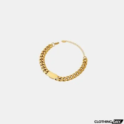 18K Gold-Plated Titanium Steel Bracelet