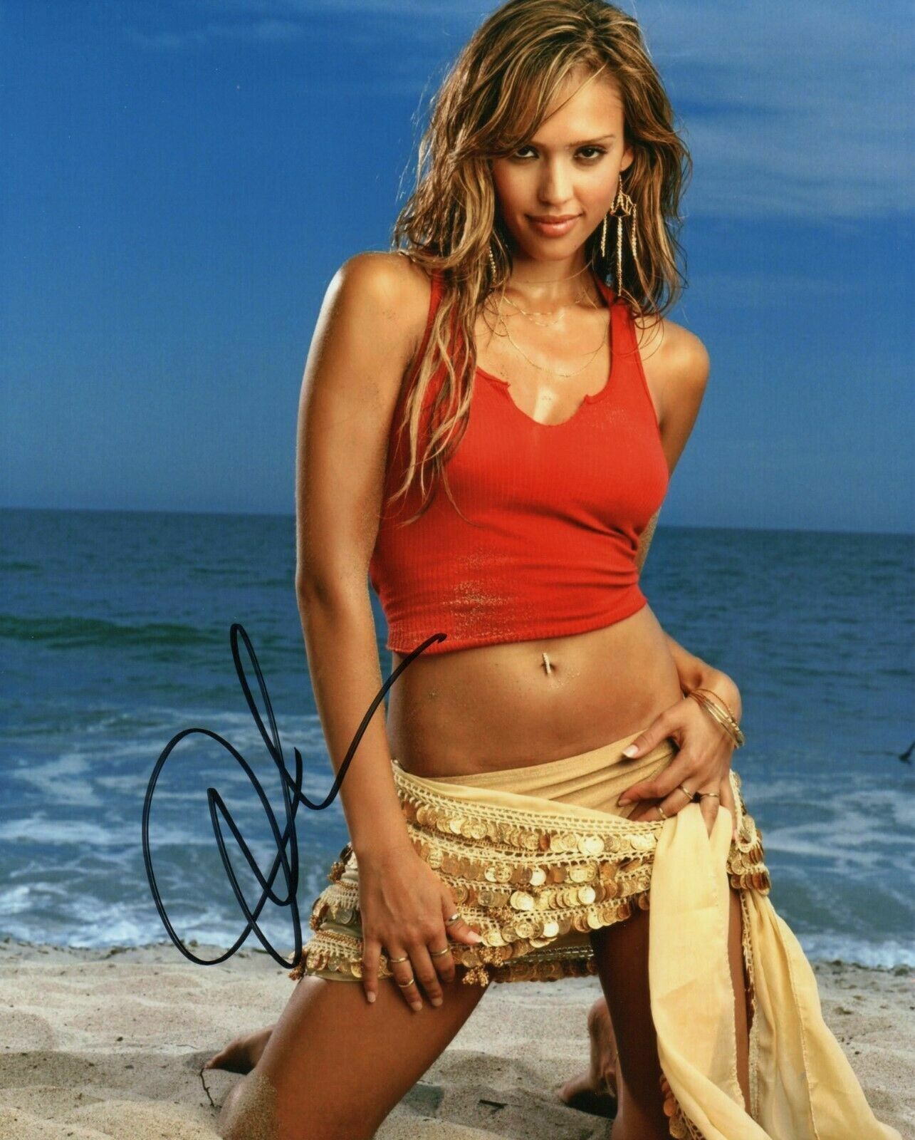 Jessica Alba Hand Signed Autographed signed 8 x 10 Photo Poster painting