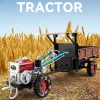 1:24 Alloy Tractor Model Hhand-Cranked Sounding Retro Collection Ornaments