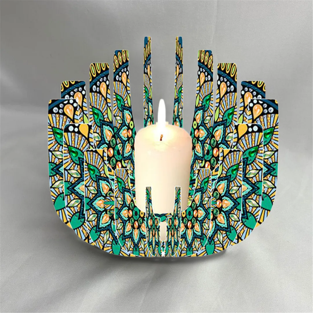 DIY Diamond Art Painting Kits of Candle Holder for Aromatherapy & Home Decor