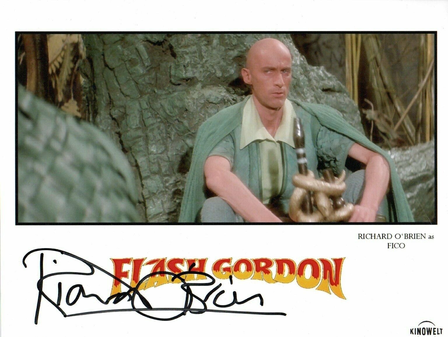 Richard O'Brien HAND SIGNED 8x10 Photo Poster painting Autograph Flash Gordon Rocky Horror