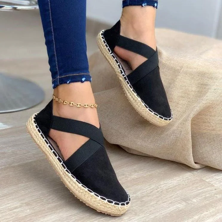 Women's Comfy Classic Flat Shoes Espadrilles Sandals