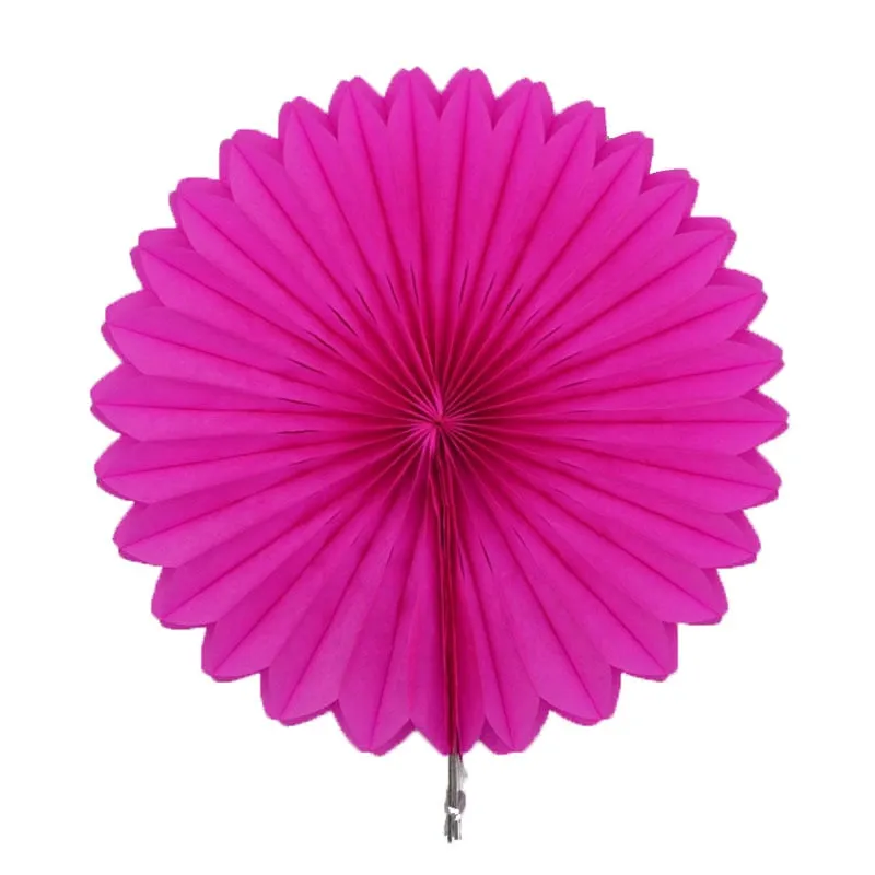 Decorative Wedding Party Paper Crafts 4 -12 Paper Fans DIY Hanging Tissue Paper Flower for Wedding Birthday Party Festival