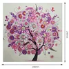 Diamond Painting-DIY Crystal Rhinestone Pink Tree