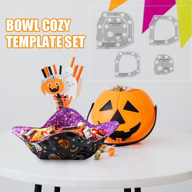  Bowl Cozy Template Cutting Ruler Set With Instructions 