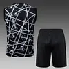 2025/2026 Chelsea Pre-Match Training Black Starry Sky Vest+Shorts Football1:1 Thai Quality