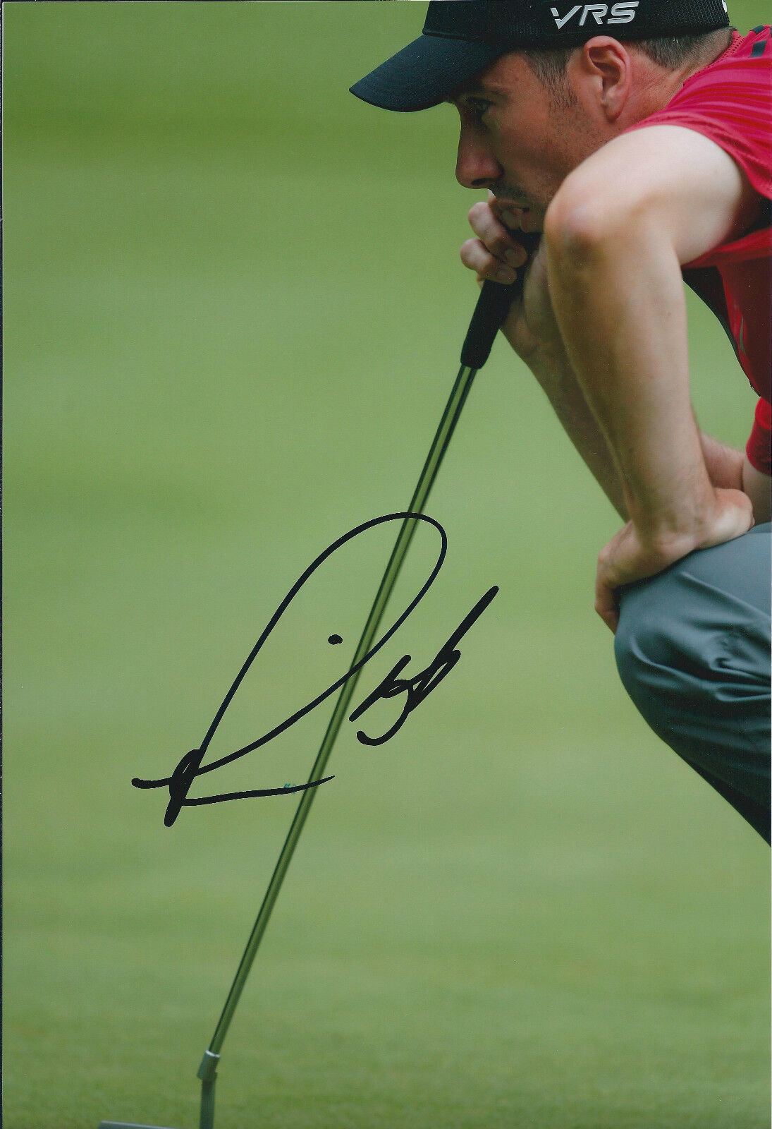 Ross FISHER SIGNED12x8 Photo Poster painting AFTAL COA Autograph 2014 Sunshine Tour Winner BMW