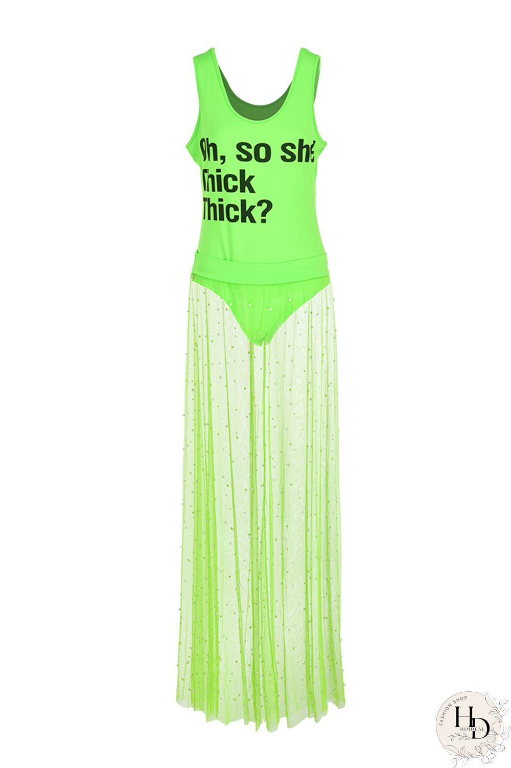 Blue Sexy Fashion Printed Plus Size Sleeveless Skirt Set