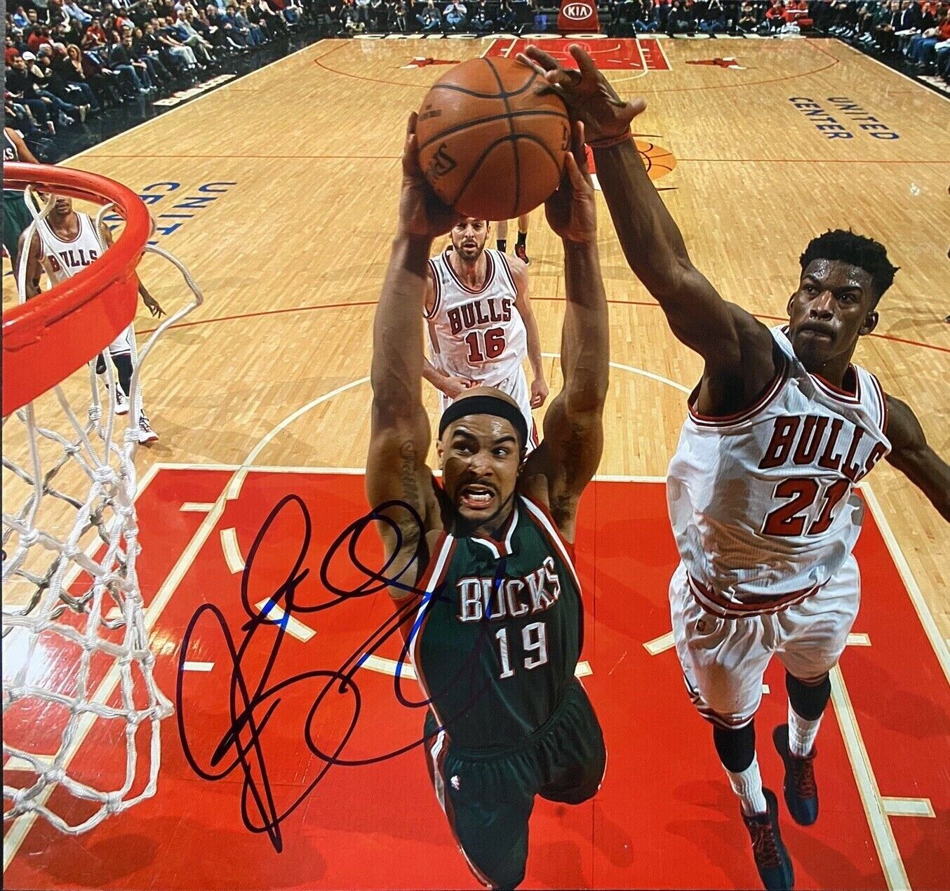 Jimmy Butler Autographed Signed 8x10 Photo Poster painting ( Bulls ) REPRINT