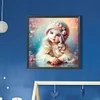 Diamond Painting-Round AB Drill Baby Angel(35*35 CM)