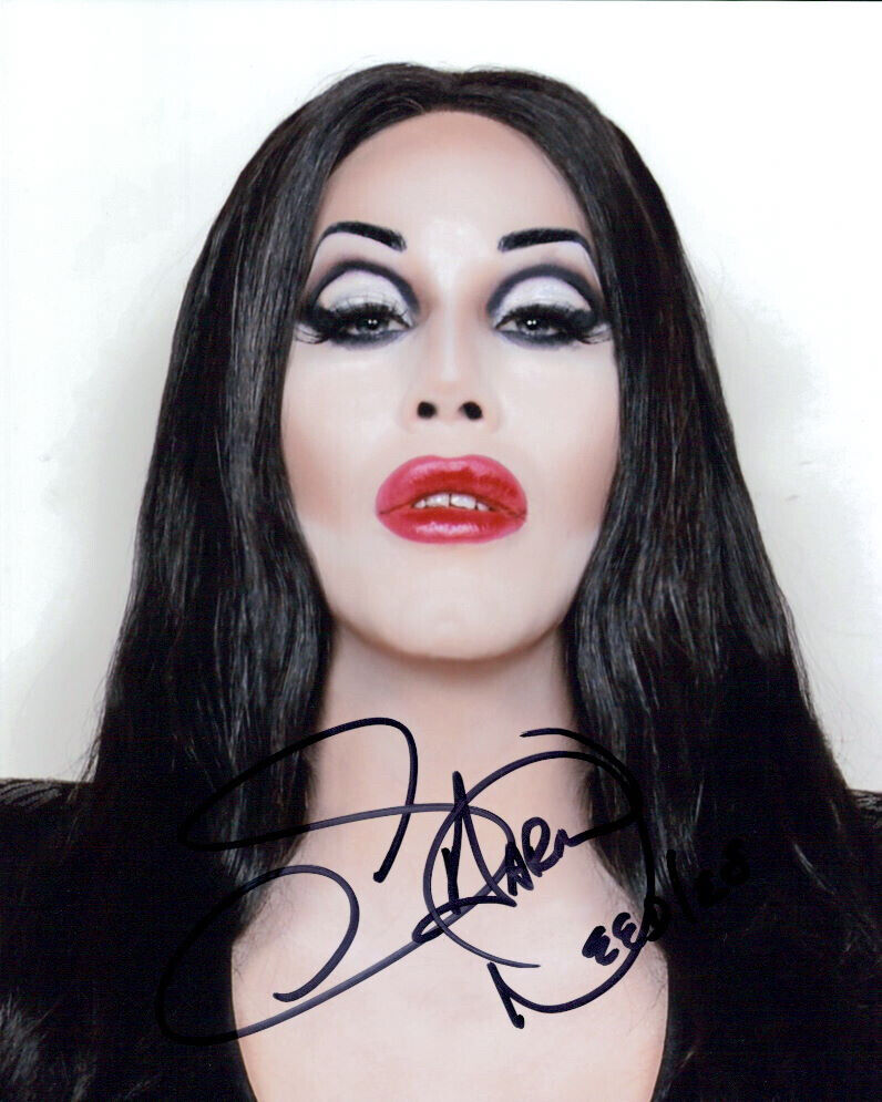 Sharon Needles signed authentic 8x10 Photo Poster painting COA