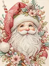 DIY Pearl Painting - Handmade Self - Adhesive Pearls - Santa Claus