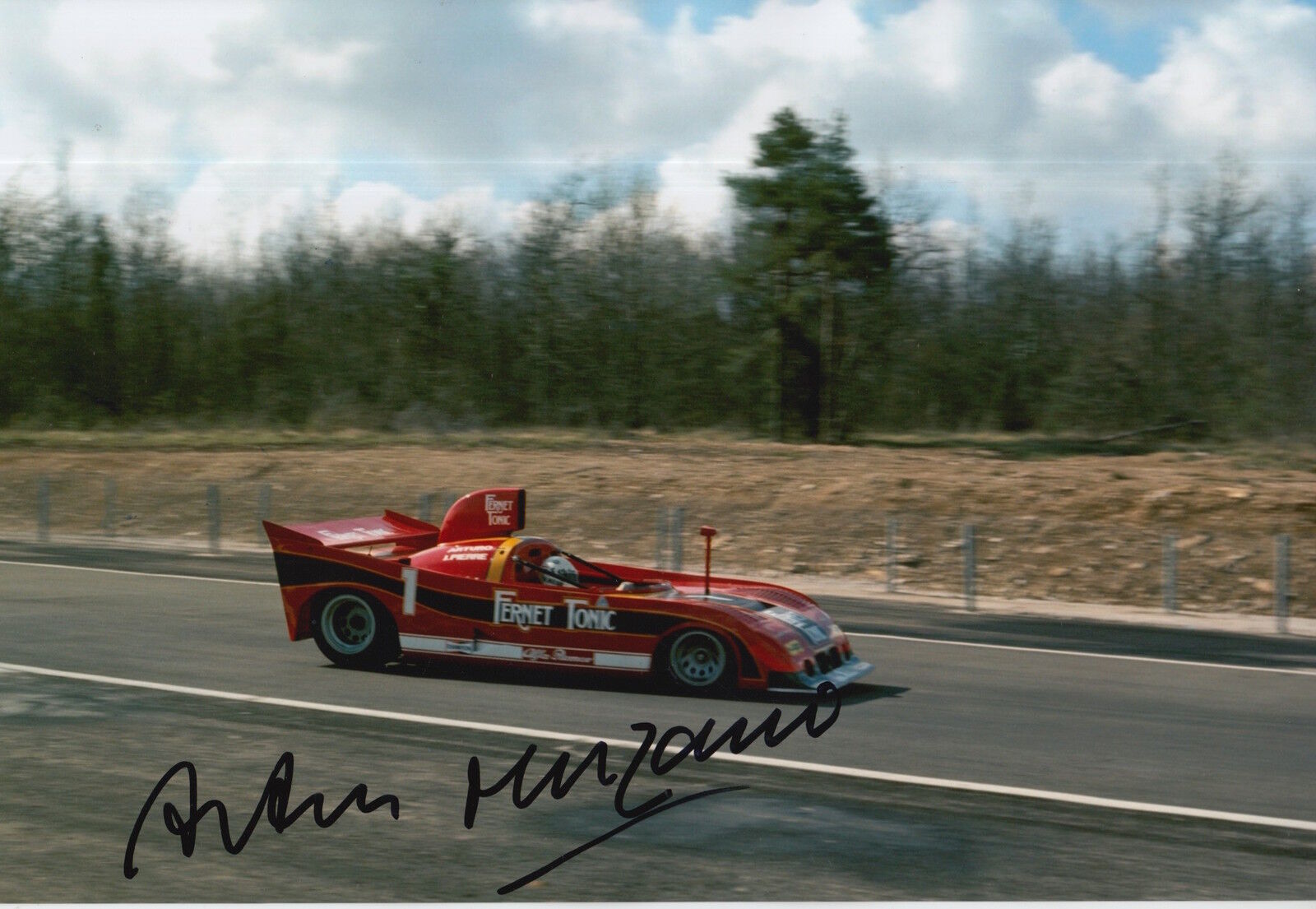 Arturo Merzario Hand Signed 12x8 Photo Poster painting Le Mans 1.