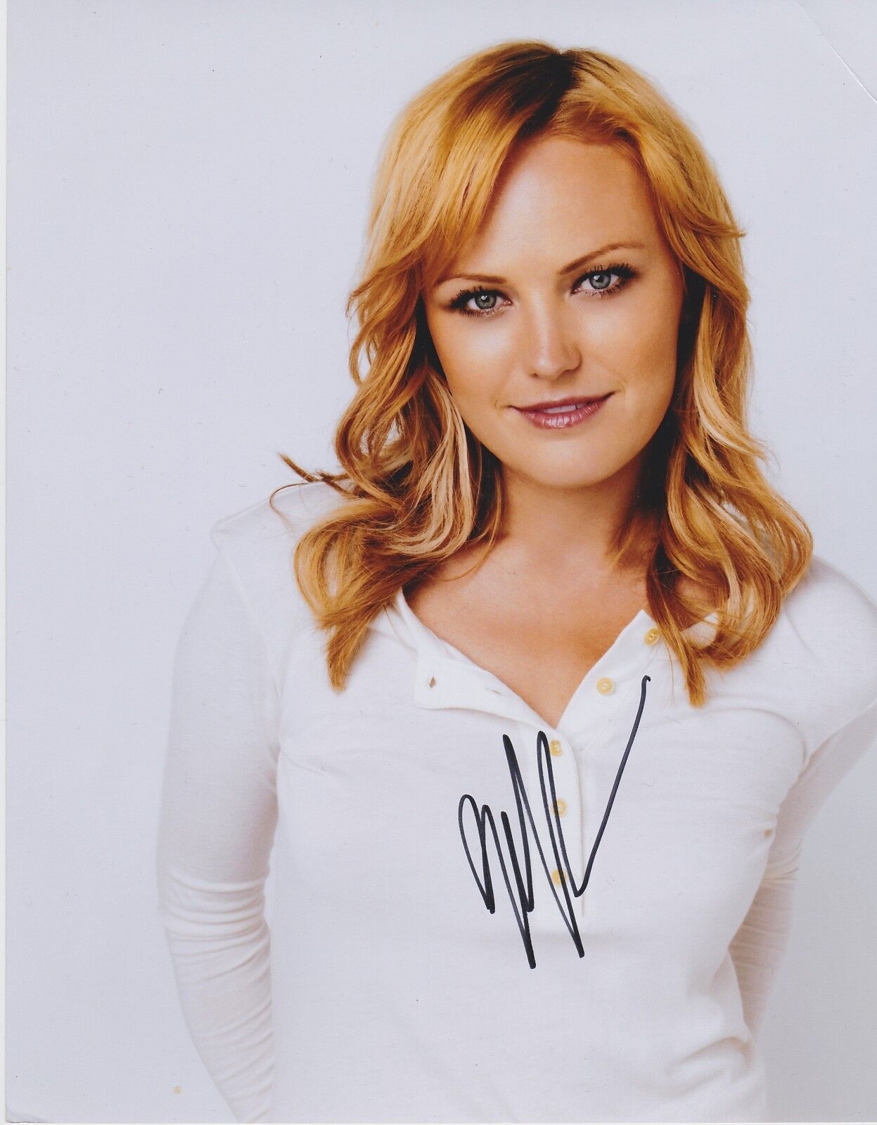 Malin Akerman Signed 10x8 Photo Poster painting AFTAL