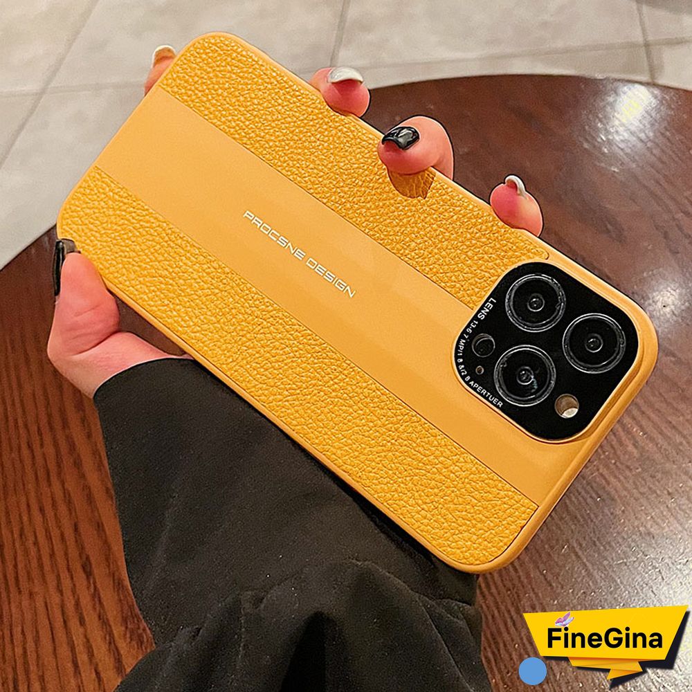 White Casual Street Letter Print Patchwork Phone Case