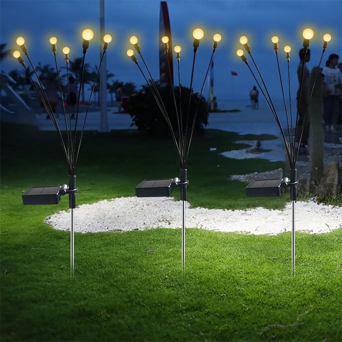 Solar Powered Firefly Garden Light